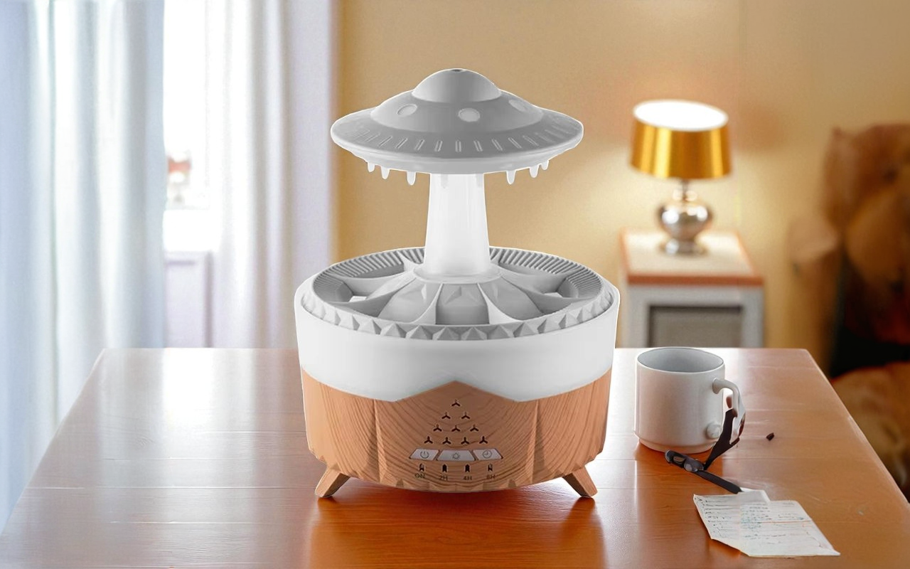 LluviaZen – Humidificador de Goteo Relajante